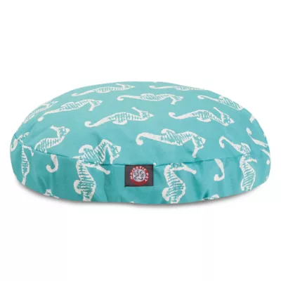 Product Majestic Pet Seahorse Round Indoor & Outdoor Dog Bed