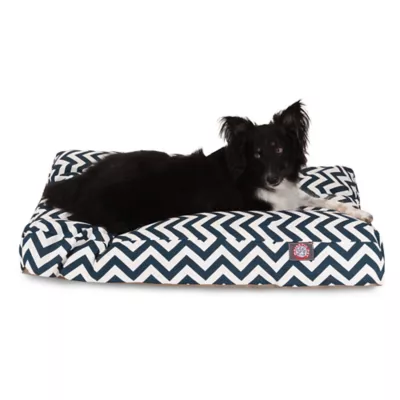 Majestic Pet Chevron Rectangle Indoor & Outdoor Dog Bed - Image 1