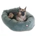 Majestic Pet Villa Micro-Velvet Bagel Dog Bed image thumbnail 1
