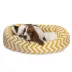 Majestic Pet Chevron Sherpa Bagel Indoor & Outdoor Dog Bed image thumbnail 1