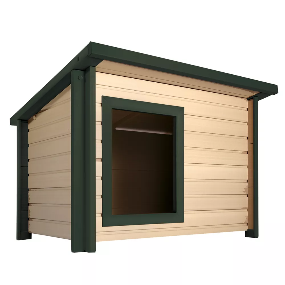 New Age Pet® ecoFLEX&trade; Rustic Lodge&trade; Dog House