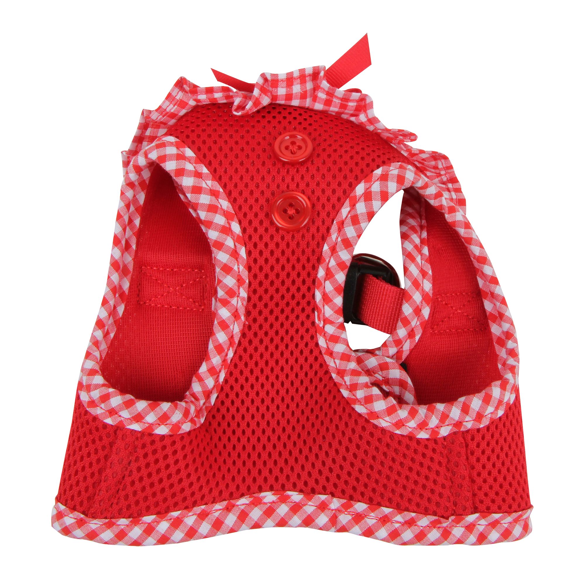puppia vivien ruffle dog harness