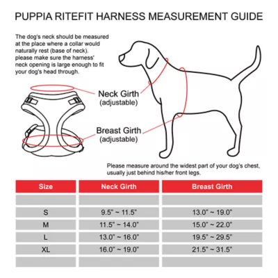 Puppia® RiteFit Over-the-Head Dog Harness - Image 4