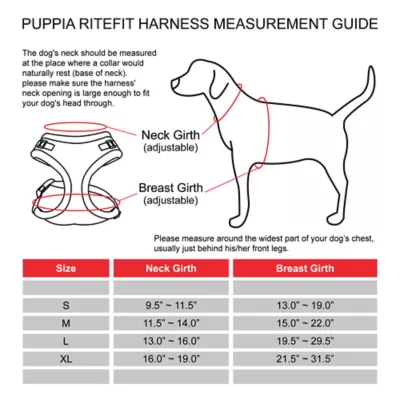 Puppia® RiteFit Over-the-Head Dog Harness - Image 4