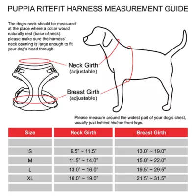 Puppia® RiteFit Over-the-Head Dog Harness - Image 4