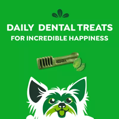 Product Greenies™ Adult Teenie Dog Dental Treats - Natural, Oral Health, Fresh