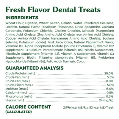 Product Greenies™ Adult Petite Dog Dental Treats - Natural, Oral Health, Fresh