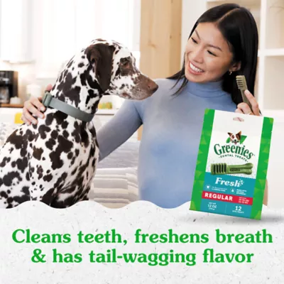 Product Greenies™ Adult Regular Dog Dental Treats - Natural, Oral Health, Fresh