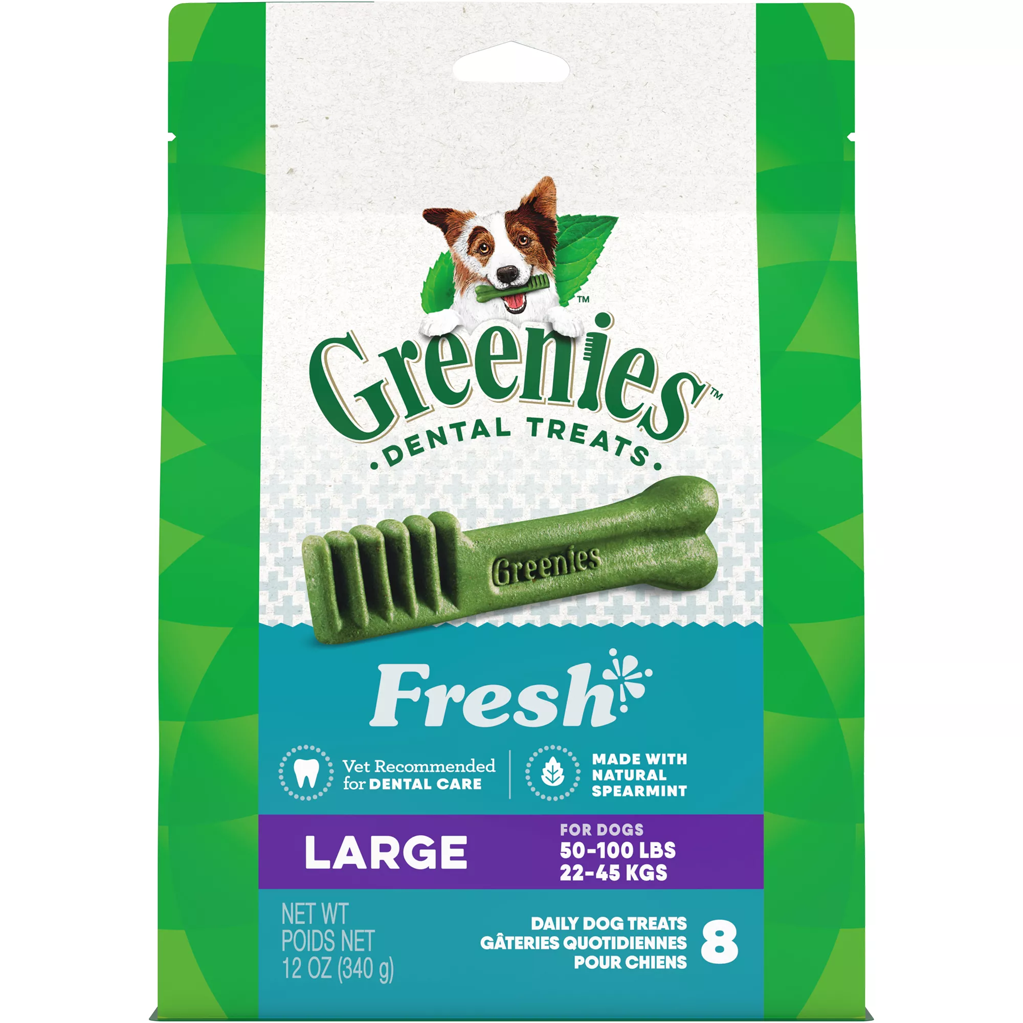 Greenies&trade; Adult Large Dog Dental Treats - Natural, Oral Health, Fresh