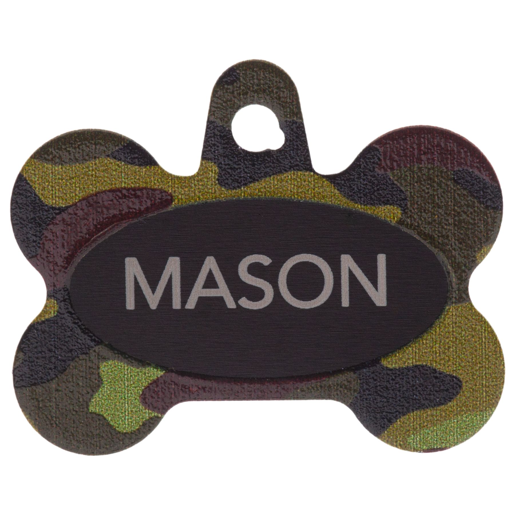 camouflage dog tags