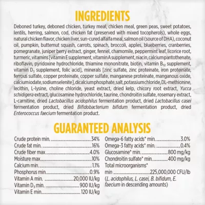Product Nutrience® Grain Free Turkey, Chicken & Herring Small Breed Dog Food