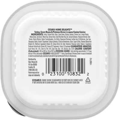 Product Cesar® Classics Home Delights Adult Wet Dog Food - Chunks in Gravy , 3.5 Oz.