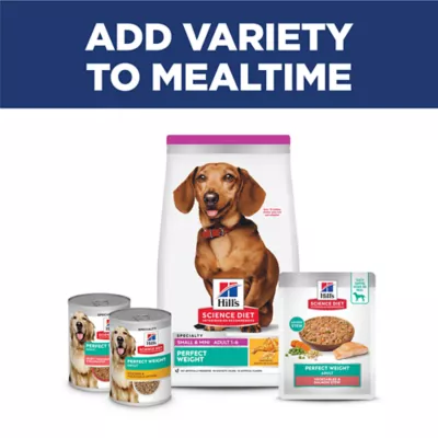 Hill's® Science Diet® Perfect Weight Small & Mini Adult Dry Dog Food - Chicken Recipe - Image 10