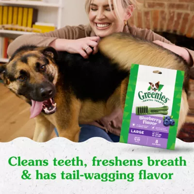 Product Greenies™ Adult Large Dog Dental Treats - Natural, Oral Health, Blueberry