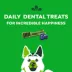 Greenies™ Adult Large Dog Dental Treats - Natural, Oral Health, Blueberry image thumbnail 6