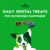 Greenies™ Adult Regular Dog Dental Treats - Natural, Oral Health, Blueberry image thumbnail 6