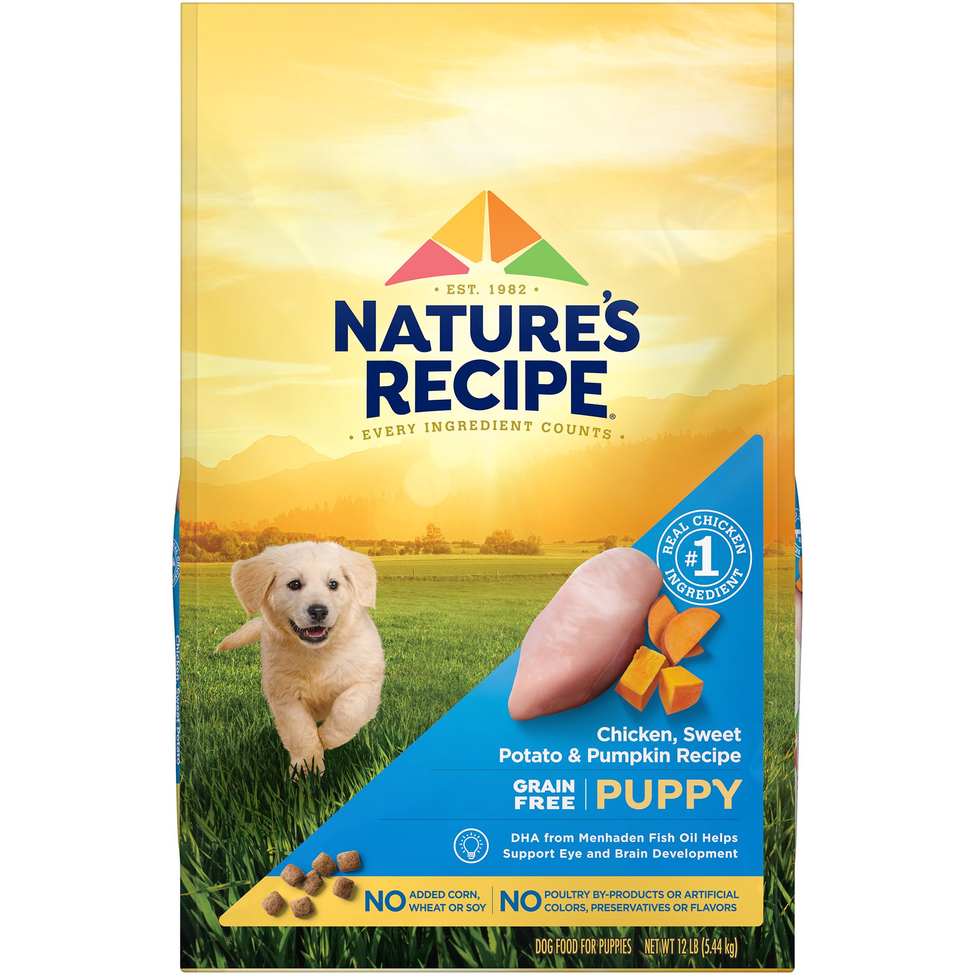 Nature's recipe on sale puppy dog food