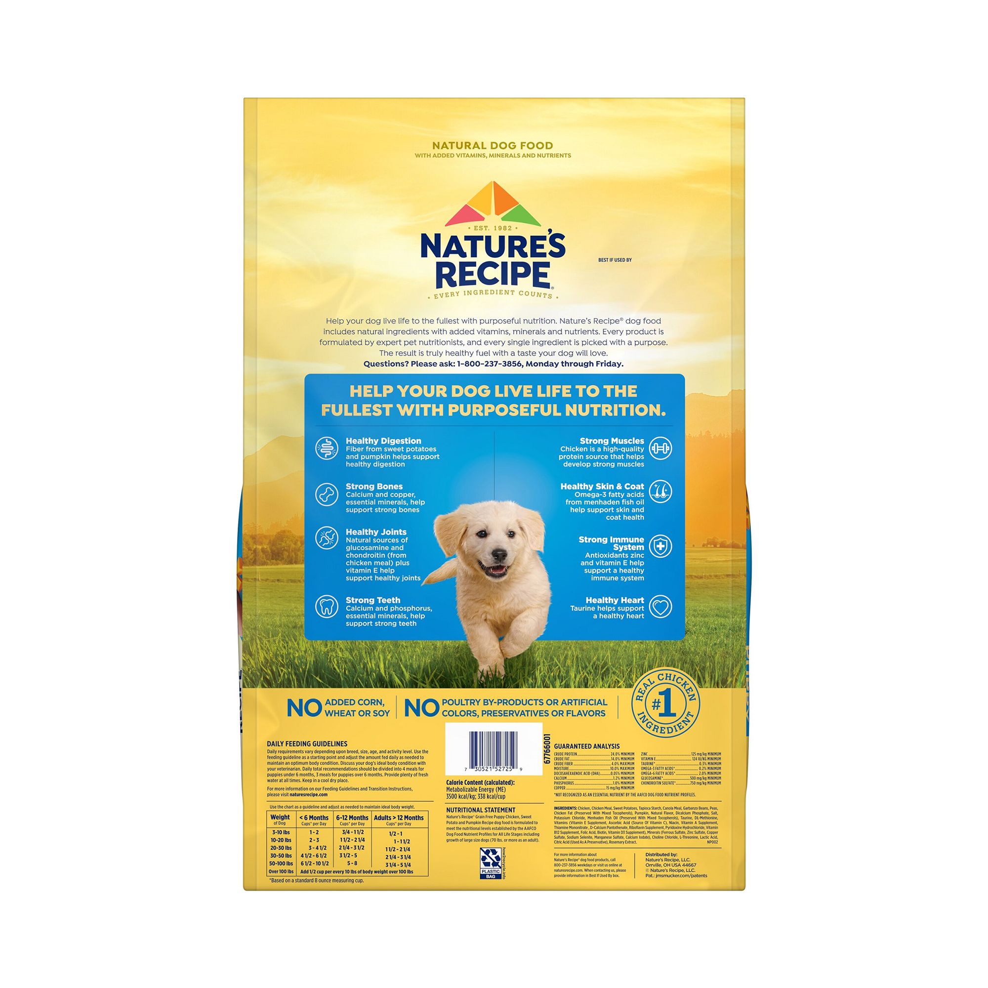 Nature S Recipe Grain Free Chicken Sweet Potato Pumpkin Puppy Dog Food Dog Dry Food Petsmart