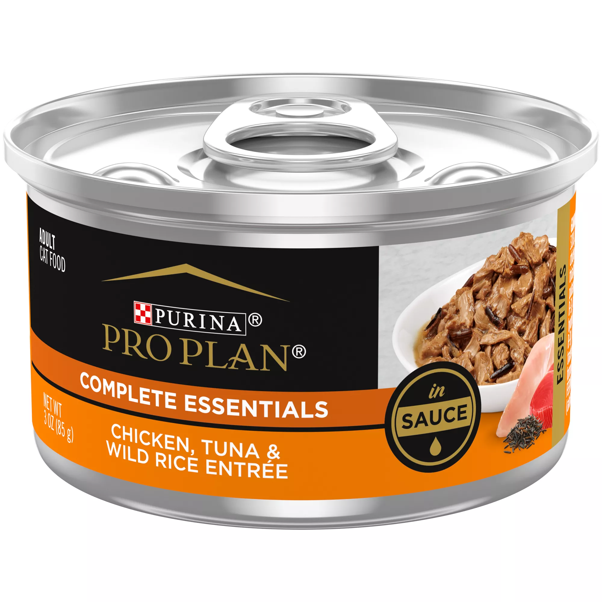 Purina Pro Plan Complete Essentials Adult Wet Cat Food - High-Protein, With Vitamins, 3 Oz