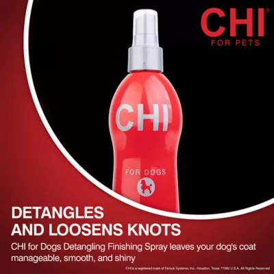 CHI® Detangling Finishing Dog Spray, Smoothes Fur & Loosens Knots - 10 oz - Image 4