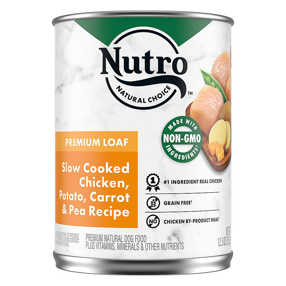 Nutro Premium Loaf Slow Cooked Chicken, Potato Canned Food