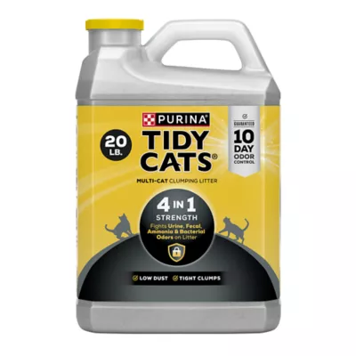 Product Purina® Tidy Cats® 4-in-1 Strength Clumping Multi-Cat Clay Cat Litter