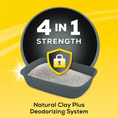 Product Purina® Tidy Cats® 4-in-1 Strength Clumping Multi-Cat Clay Cat Litter