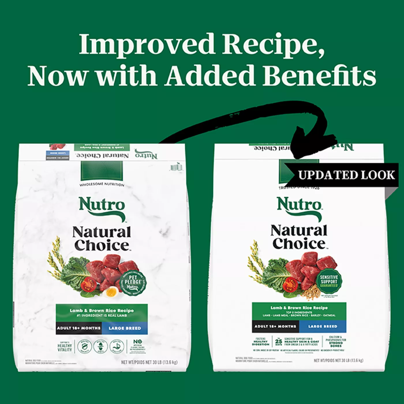 Nutro Natural Choice™ Large Breed Adult Dry Dog Food Lamb & Brown Rice