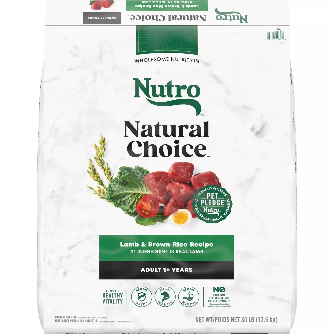 Nutro Natural Choice Adult Dry Dog Food Lamb Brown Rice