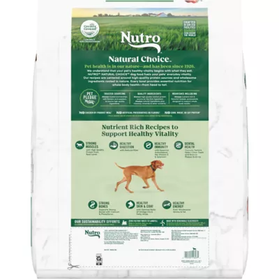 Nutro Natural Choice Adult Dry Dog Food Lamb Brown Rice