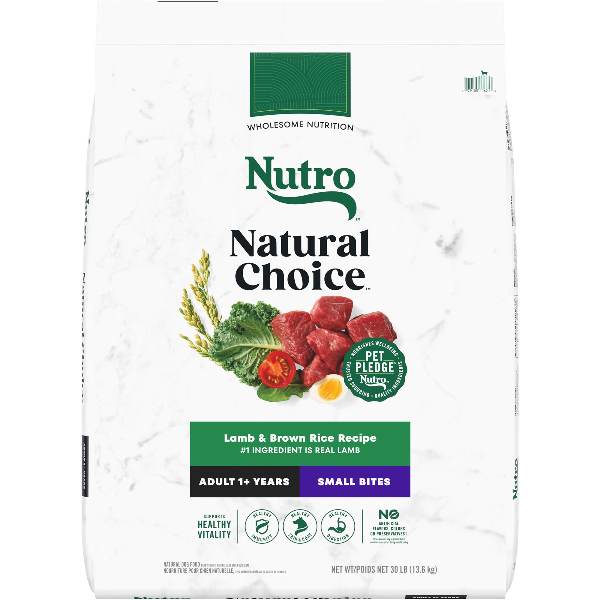 Nutro Natural Choice&trade; Small Bites Adult Dry Dog Food - Lamb & Brown Rice