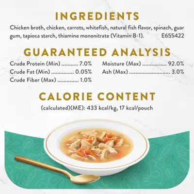 Product Fancy Feast® Broths Adult Cat Wet Food - 1.55 oz., Limited Ingredients, Grain Free
