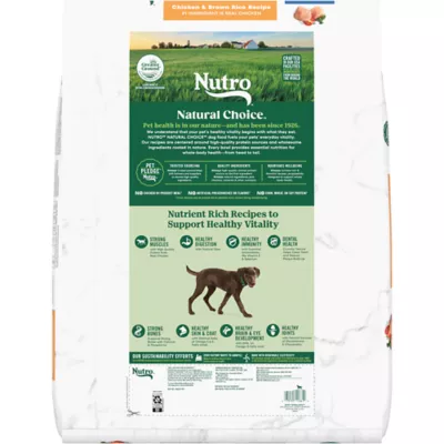 Nutro Large Breed Puppy Dry Dog Food Chicken Brown Rice Recipe 30 lb