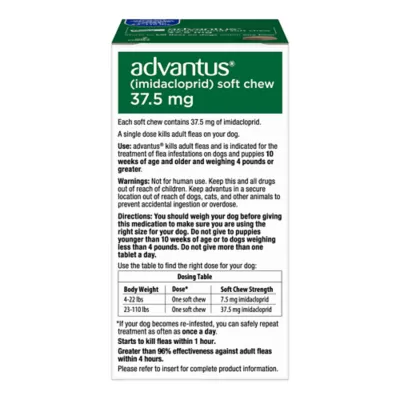 Product Advantus™ Dog Flea Treatment - 23-110 Lbs