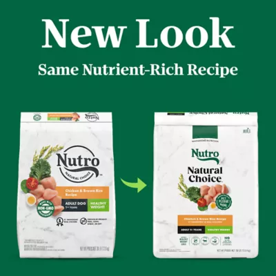 Nutro Wholesome Essentials Healthy Weight Adult Farm Raised Chicken Lentils Sweet Potato Dry Dog Food 30 lbs