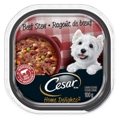 Product Cesar Home Delights Adult Wet Dog Food Beef Stew