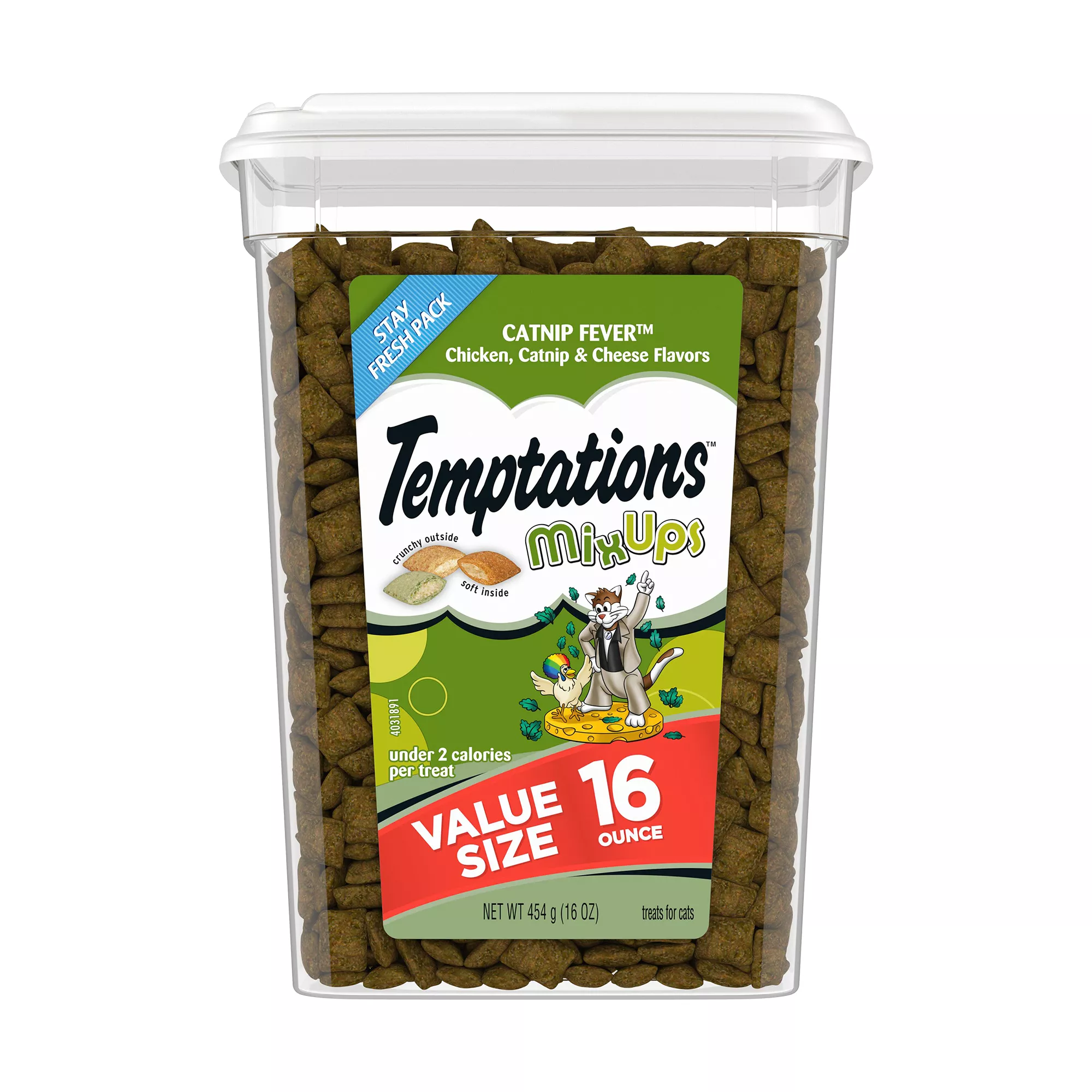 Temptations&trade; Mixups Cat Treats - Soft & Crunchy, Catnip Fever