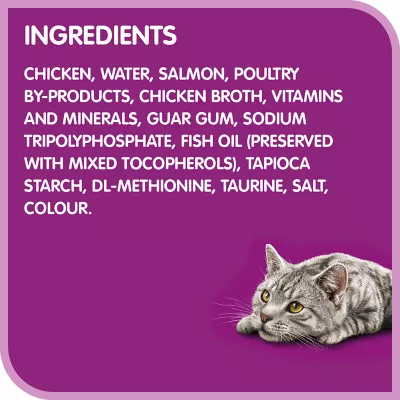 Product WHISKAS® Perfect Portions Salmon Pate Cat Food