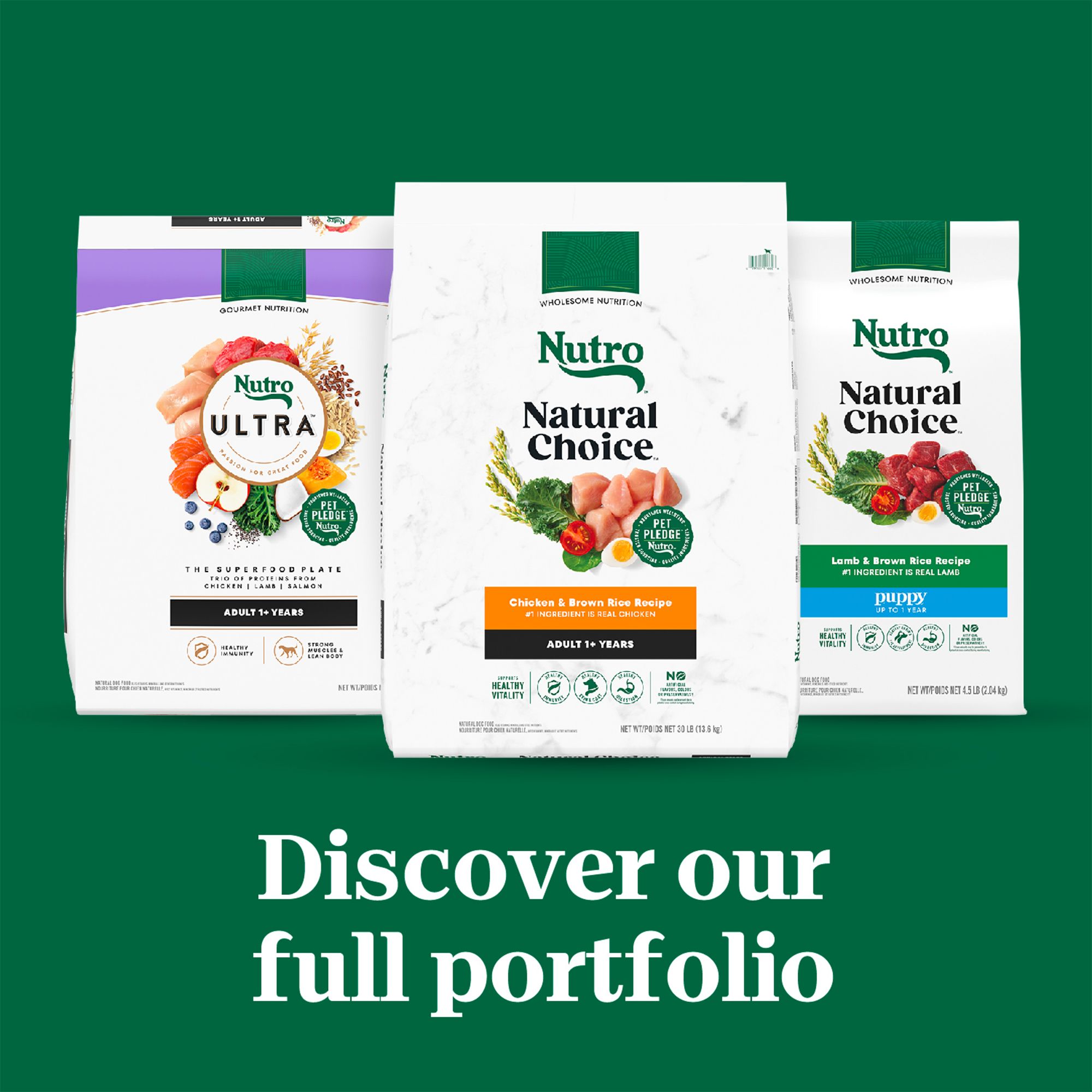 Nutro Natural Choice™ Adult Dry Dog Food - Lamb & Brown Rice