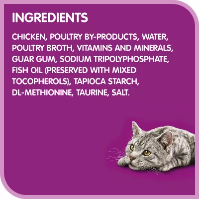 Product WHISKAS® Perfect Portions Chicken & Liver Pate Cat Food