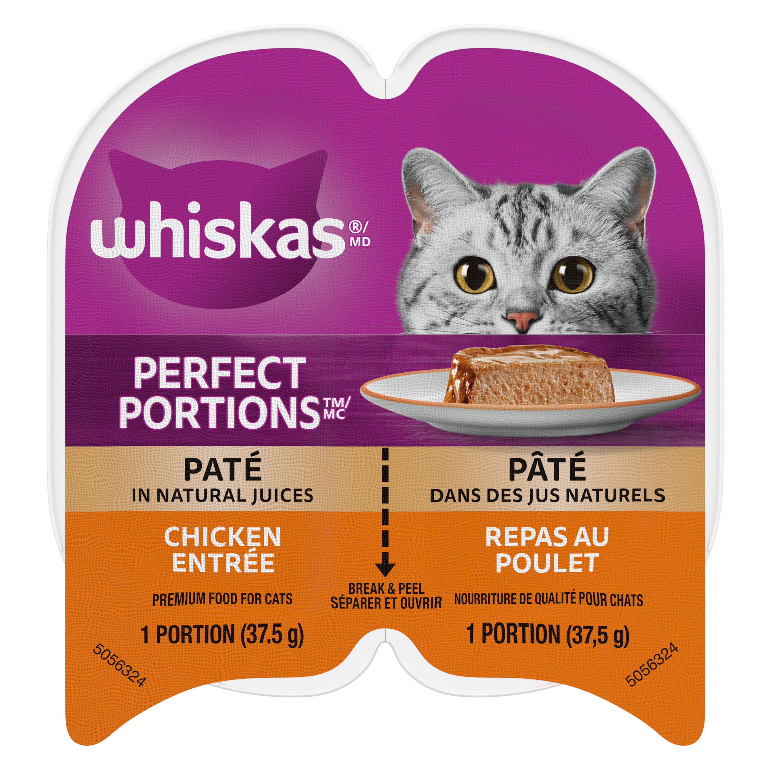 Perfect Portions Chicken Pate Cat Food 