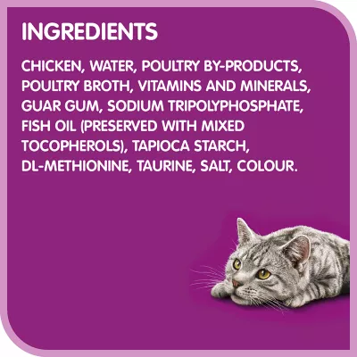 Product WHISKAS® Perfect Portions Chicken Pate Cat Food