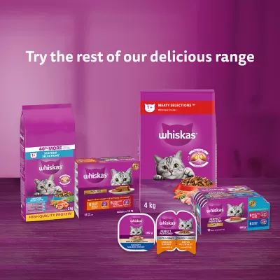 Product WHISKAS® Perfect Portions Variety Pack Cat Food