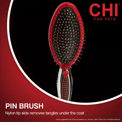 CHI® Double-Sided Ball Tip Pin & Bristle Dog Brush - Image 6