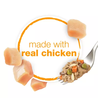 Product Purina® Beneful® Chopped Blends Chicken, Carrots, Peas & Wild Rice Dog Food