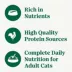 Nutro Perfect Portions Pate Adult Wet Cat Food - Non-GMO, Grain Free, 2.64 oz image thumbnail 2