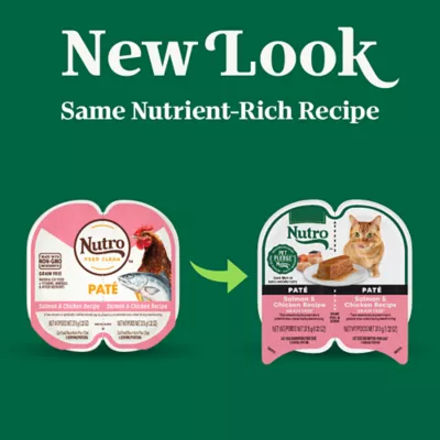Product Nutro Perfect Portions Pate Adult Wet Cat Food - Non-GMO, Grain Free, 2.64 oz