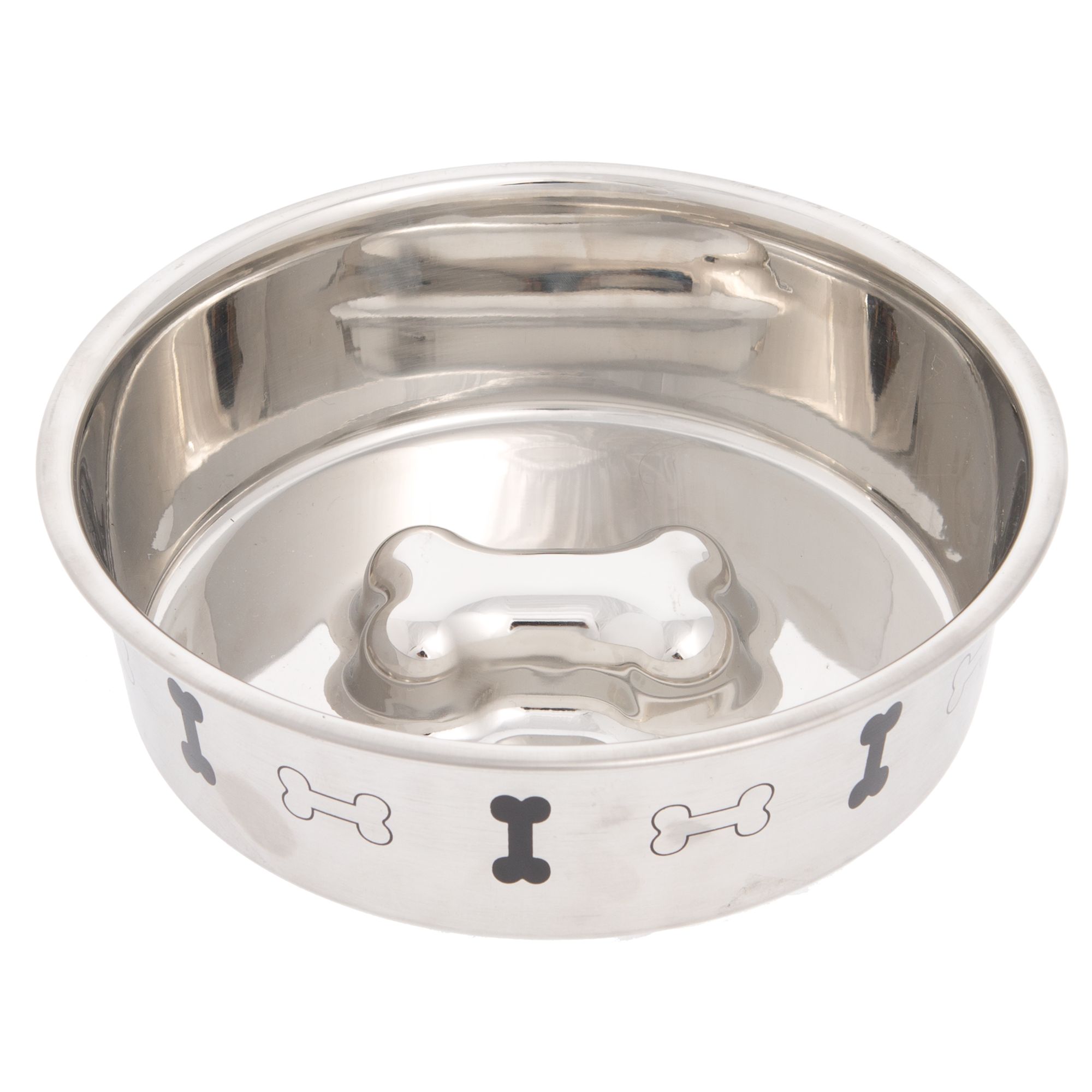 Top Paw® Bone Slow Feed Dog Bowl dog Food & Water Bowls PetSmart