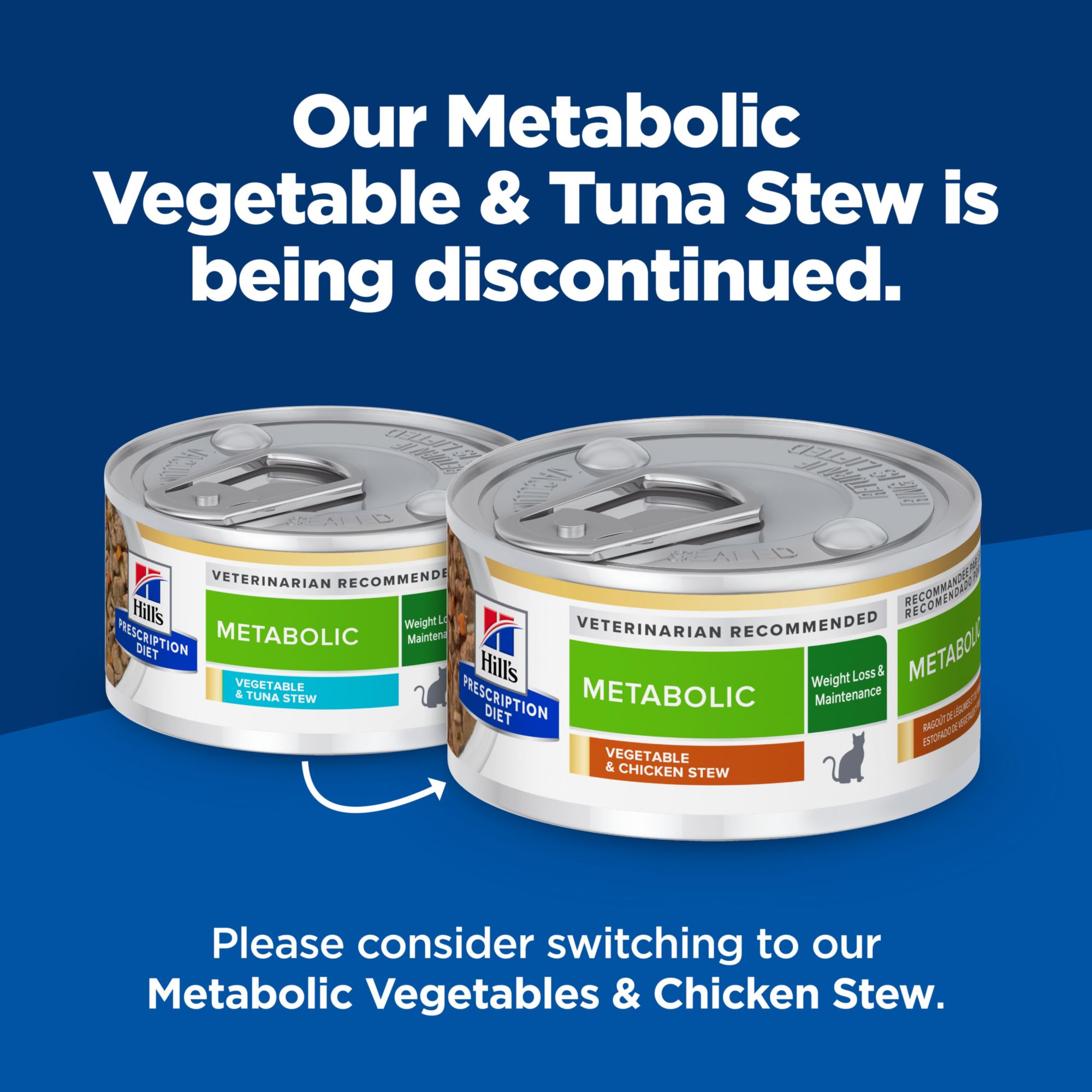 hills prescription diet metabolic weight management cat food