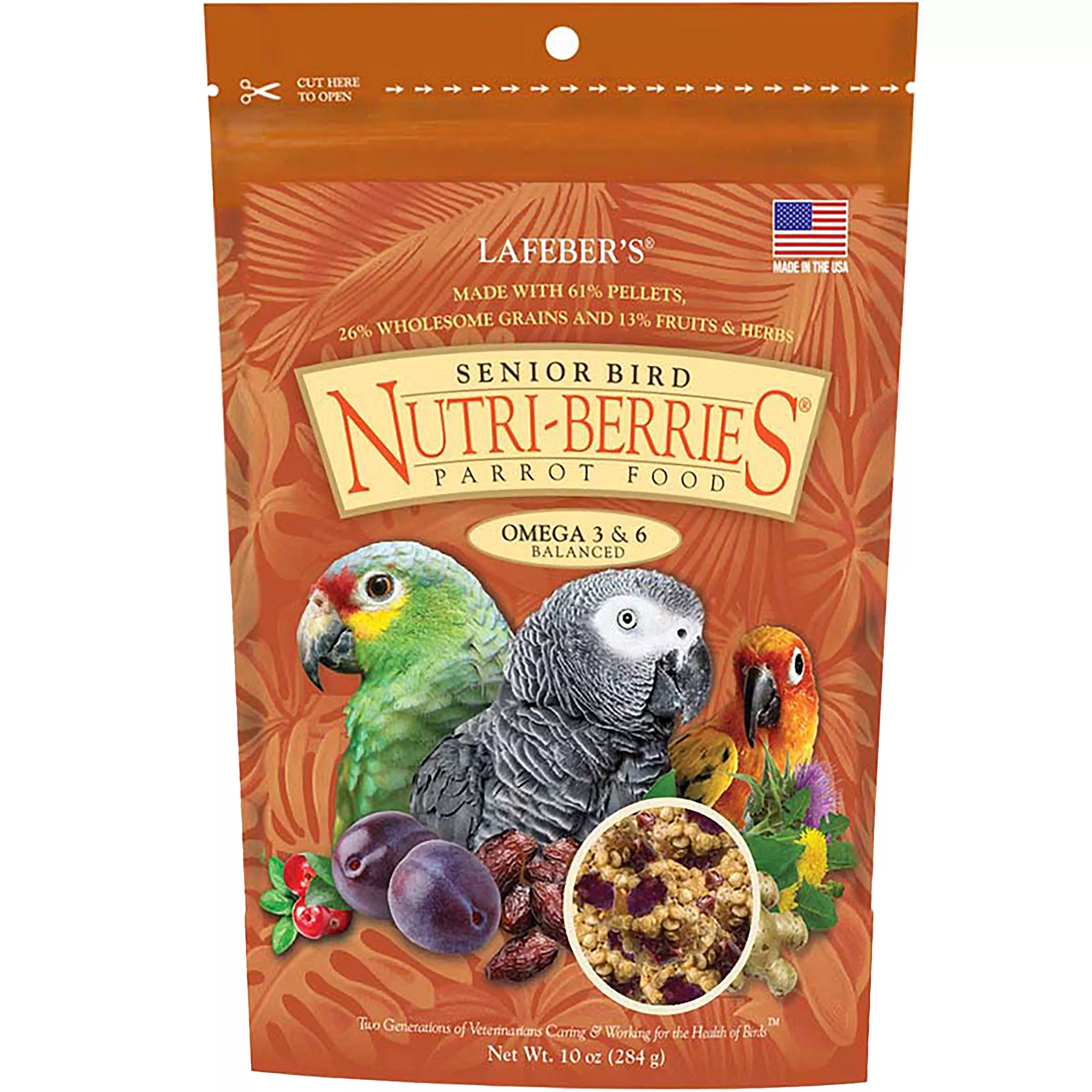 Lafeber's® Nutri-Berries Senior Parrot Dry Food